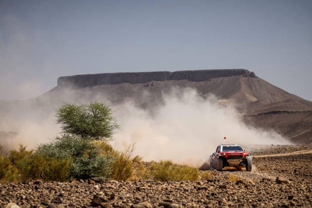 W2RC - RALLYE DU MAROC 2026 202 LATEGAN Henk (rsa), CUMMINGS Brett (rsa), Toyota Hilux GR, Toyota Gazoo Racing W2RC, FIA W2RC,ULT T1+, action, during the Stage 2 of the Rallye du Maroc 2026, 4th round of the 2026 WR2C Championship from September 30, 2026 around Zagora, Morocco - AgadirMorocco  Copyright: xDamienxSaulnierx
