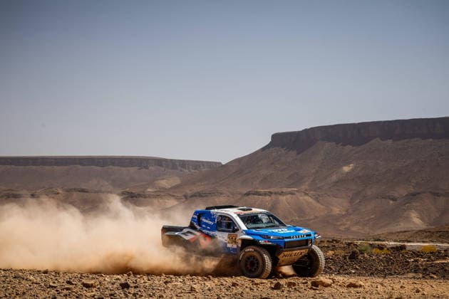 W2RC - RALLYE DU MAROC 2026 204 MIURA Akira (jpn), MONLEON Armand (esp), Toyota Hilux GR, Toyota Gazoo Racing W2RC, FIA W2RC, ULT T1+, action, during the Stage 2 of the Rallye du Maroc 2026, 4th round of the 2026 WR2C Championship from September 30, 2026 around Zagora, Morocco - AgadirMorocco  Copyright: xDamienxSaulnierx