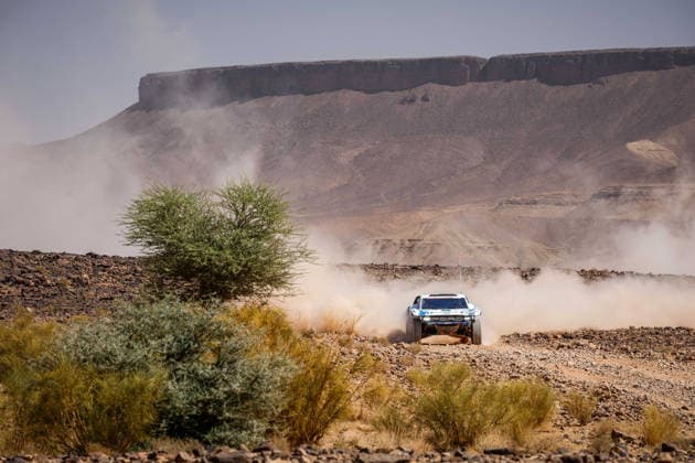 W2RC - RALLYE DU MAROC 2026 217 KROTOV Denis (kgz), ZHILTSOV Konstantin (kgz), Ford Raptor, M Rally Raid Team, FIA W2RC, ULT T1+, action, during the Stage 2 of the Rallye du Maroc 2026, 4th round of the 2026 WR2C Championship from September 30, 2026 around Zagora, Morocco - AgadirMorocco  Copyright: xDamienxSaulnierx