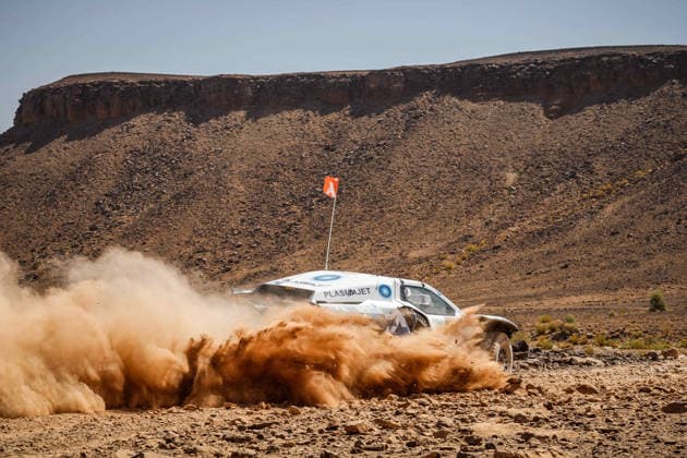 W2RC - RALLYE DU MAROC 2026 217 KROTOV Denis (kgz), ZHILTSOV Konstantin (kgz), Ford Raptor, M Rally Raid Team, FIA W2RC, ULT T1+, action, during the Stage 2 of the Rallye du Maroc 2026, 4th round of the 2026 WR2C Championship from September 30, 2026 around Zagora, Morocco - AgadirMorocco  Copyright: xDamienxSaulnierx
