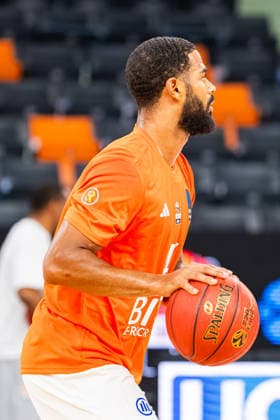 BKT EuroCup: Ratiopharm Ulm vs. Balkan Botevgrad, September 30, 2026, Ulm, GERMANY September 30, 2026 Marvin Heckel of ratiopharm Ulm, 47, during warm-ups before the game between ratiopharm Ulm and Balkan Botevgrad on Matchday 1 of the BKT EuroCup at the ratiopharm Arena Ulm Copyright: xBEAUTIFULxSPORTS Steinx
