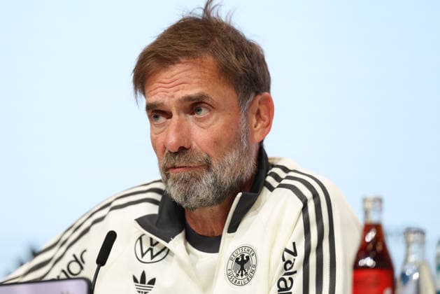 Jürgen Klopp, Germany, National Team Coach at the press conference, GER, German National Team, Post-match press conference, Soccer, UEFA Nations League, 2026–2027 season, September 30, 2026, GER, German National Team, Closing Press Conference, Soccer, UEFA Nations League, 2026–2027 Season, September 30, 2026, Munich Copyright: xEibner-Pressefoto JennixMaulx EP_JML