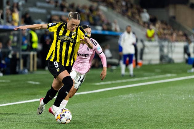 September 30, 2026: Maja Bodin of Häcken during the Women’s Champions League soccer match between Häcken and Juventus on September 30, 2026 in Gothenburg. Photo by Michael Erichsen, BILDBYRAN COP 89 MI1032 soccer football soccer UEFA Women s Champions League Häcken Juventus women s BBENG soccer football soccer UEFA Women s Champions League Häcken Juventus women s BBENG  Copyright: MICHAELxERICHSEN BB260930MI033