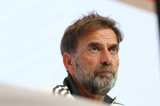 Jürgen Klopp, Germany, National Team Coach at the press conference, GER, German National Team, Post-match press conference, Soccer, UEFA Nations League, 2026–2027 season, September 30, 2026, GER, German National Team, Closing Press Conference, Soccer, UEFA Nations League, 2026–2027 Season, September 30, 2026, Munich Copyright: xEibner-Pressefoto JennixMaulx EP_JML