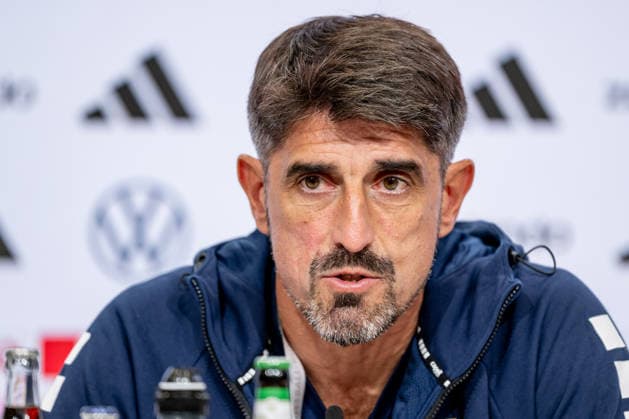 Veljko Paunovic, Head Coach, Serbia Portrait, Germany vs. Serbia, Soccer, UEFA Nations League, League Phase League A, Post-Match Press Conference, 2026–2027 Season, September 30, 2026 DFL DFB REGULATIONS PROHIBIT ANY USE OF PHOTOGRAPHS AS IMAGE SEQUENCES AND OR QUASI-VIDEO Photo: HMB Media, Heike Feiner Copyright: HMBxMedia HeikexFeiner
