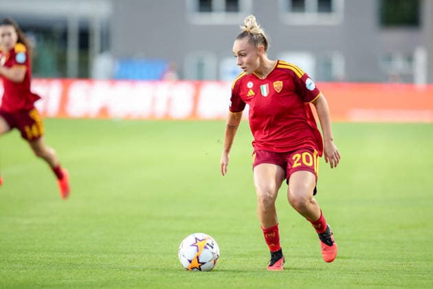 SOCCER - Women s Champions League - AS Roma vs. FC Barcelona, Barca Photo by IPA ABACAPRESS.COM89150023 - Roma vs. Barcelona during the AS Roma vs. FC Barcelona UEFA Champions League Women s soccer match in Rome, Italy, on September 30, 2026 Rome Italy Copyright: xIPAxSport ABACAx