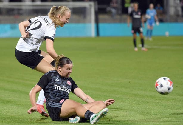September 30, 2026, xhbx, Soccer: UEFA Women s Europa Cup Qualifiers, Eintracht Frankfurt vs. Fimleikafelag Hafnarfjördur vs. Larissa Mühlhaus, Eintracht Frankfurt Women s Team, Frankfurt