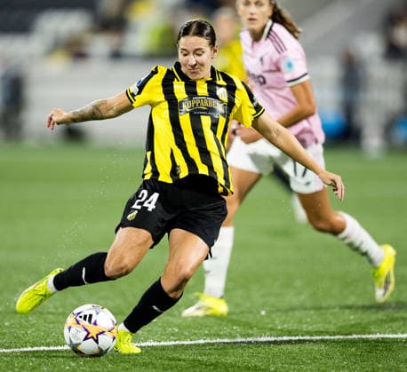 September 30, 2026: Tabitha Michelle Tindell of Häcken during the Women s Champions League soccer match between Häcken and Juventus on September 30, 2026 in Gothenburg. Photo by Michael Erichsen, BILDBYRAN COP 89 MI1032 soccer football fotball UEFA Women s Champions League Häcken Juventus women s BBENG soccer football fotball UEFA Women s Champions League Häcken Juventus women s BBENG  Copyright: MICHAELxERICHSEN BB260930MI063