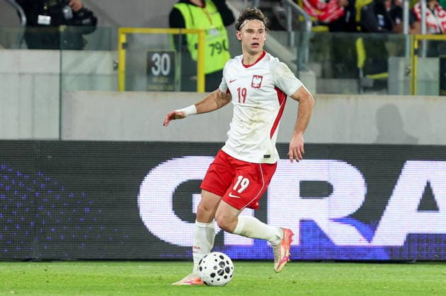 30.09.2026, Katowice Mecz eliminacji do Mlodziezowych Mistrzostw Europy Polska - Szwecja - Football Euro U21, U 21 - qualifications Match Poland - Sweden Nz. Marcel Krajewski Fot. Michal Chwieduk Arena Akcji NEWSPIX.PL --- newspix.pl