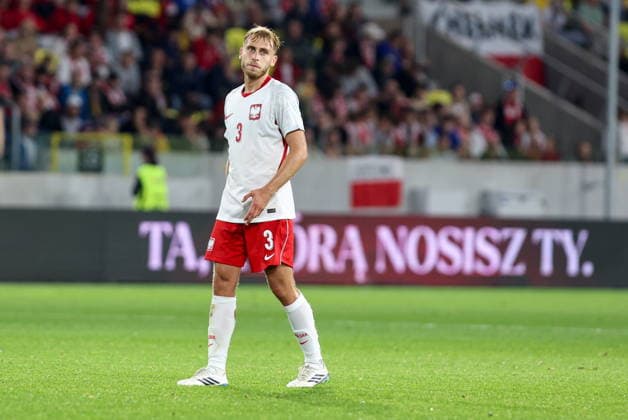 30.09.2026, Katowice Mecz eliminacji do Mlodziezowych Mistrzostw Europy Polska - Szwecja - Football Euro U21, U 21 - qualifications Match Poland - Sweden Nz. Michal Gurgul Fot. Michal Chwieduk Arena Akcji NEWSPIX.PL --- newspix.pl