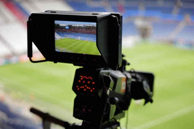 Football : OL Lyonnes women v Chelsea women - Women s champions league - 30 09 2026 Illustration camera TV during the UEFA Champions league womens match between OL Lyonnes women and Chelsea women at Groupama Stadium Decines Charpieu Lyon on September 30, 2026 , France LYONFrance  Copyright: xMouradxALLILIx