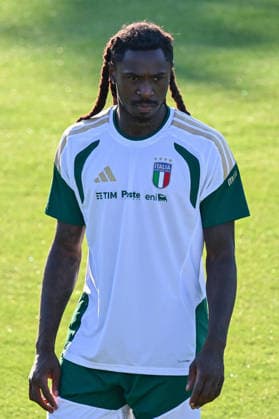 IPA89151710 - Italian player Moise Kean during TEAM ITALY - TRAINING, a UEFA Nations League soccer match in Florence, Italy, on September 30, 2026  Copyright: xLisaxGuglielmi IPAxSportx xx IPA89151710