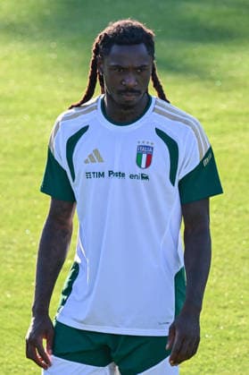 SOCCER - UEFA Nations League - TEAM ITALY - TRAINING Photo by IPA ABACAPRESS.COM89151710 - Italian player Moise Kean during TEAM ITALY - TRAINING, a UEFA Nations League soccer match in Florence, Italy, on September 30, 2026 Florence Italy Copyright: xIPAxSport ABACAx