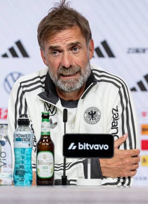 Jürgen Klopp, Head Coach, German National Team Coach, Germany, Portrait, GER, Germany vs. Serbia, Soccer, UEFA Nations League, League A, Post-Match Press Conference, 2026–2027 Season, September 30, 2026 DFL DFB REGULATIONS PROHIBIT ANY USE OF PHOTOGRAPHS AS IMAGE SEQUENCES AND OR QUASI-VIDEO Photo: HMB Media, Heike Feiner Copyright: HMBxMedia HeikexFeiner