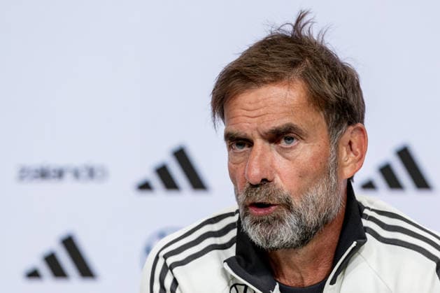Jürgen Klopp, Head Coach, German National Team Coach, Germany, Portrait, GER, Germany vs. Serbia, Soccer, UEFA Nations League, League A, Post-Match Press Conference, 2026–2027 Season, September 30, 2026 DFL DFB REGULATIONS PROHIBIT ANY USE OF PHOTOGRAPHS AS IMAGE SEQUENCES AND OR QUASI-VIDEO Photo: HMB Media, Heike Feiner Copyright: HMBxMedia HeikexFeiner