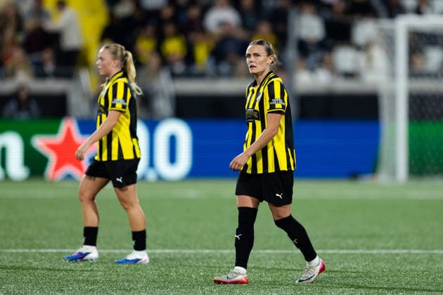 September 30, 2026: Maja Bodin of Häcken during the Women’s Champions League soccer match between Häcken and Juventus on September 30, 2026 in Gothenburg. Photo by Michael Erichsen, BILDBYRAN COP 89 MI1032 soccer football fotball UEFA Women’s Champions League Häcken Juventus women’s soccer BBENG  Copyright: MICHAELxERICHSEN BB260930MI125