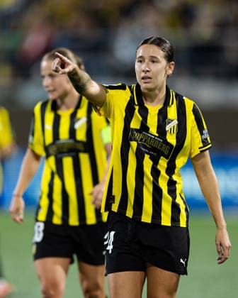 September 30, 2026: Tabitha Michelle Tindell of Häcken during the Women s Champions League soccer match between Häcken and Juventus on September 30, 2026 in Gothenburg. Photo by Michael Erichsen, BILDBYRAN COP 89 MI1032 soccer football fotball UEFA Women’s Champions League Häcken Juventus women’s team bbeng  Copyright: MICHAELxERICHSEN BB260930MI127