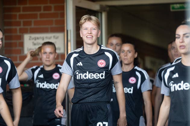 September 30, 2026, xhfmx, Soccer, UEFA Women s Europa Cup Qualifiers, Eintracht Frankfurt vs. Fimleikafelag Hafnarfjördur, Paulina Krumbiegel, Eintracht Frankfurt Women, Frankfurt
