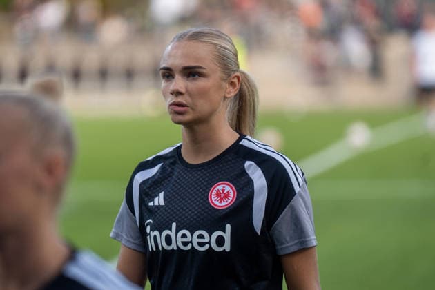September 30, 2026, xhfmx, Soccer, UEFA Women s Europa Cup Qualifiers, Eintracht Frankfurt vs. Fimleikafelag Hafnarfjördur, Sofie Lundgaard, Eintracht Frankfurt Women, Frankfurt
