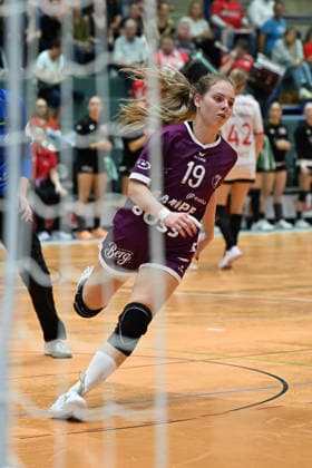 September 30, 2026, GER, Handball, Women, DHB Cup, 2026–2027 Season, Matchday 2, HSV Solingen Gräfrath 76 vs. TuS Metzingen Johanna Farkas TuS Metzingen 19, individual play, full-body, Solingen Klingenhalle, North Rhine-Westphalia, Germany Copyright: xNordphoto Meuterx