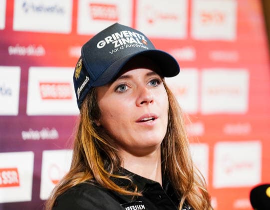 September 30, 2026, Dübendorf, Switzerland, Swiss Ski press event, photo by Camilla Rast, Alpine Skiing SUI, single frame