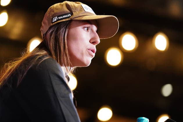 September 30, 2026, Dübendorf, Switzerland, Swiss Ski Media Event, Photo of Malorie Blanc, Alpine Skiing, SUI, Single Frame