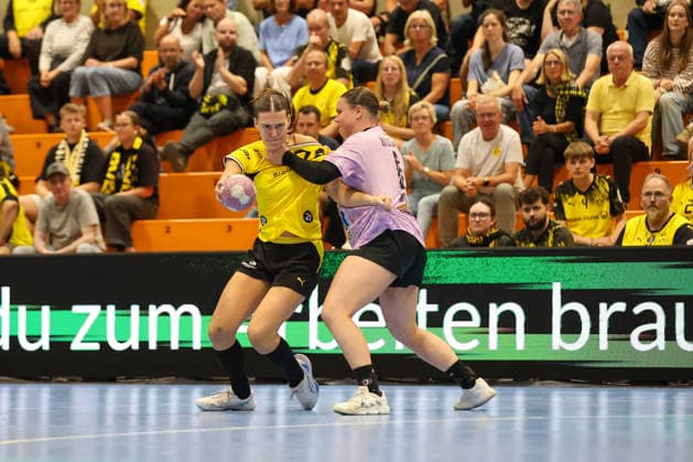 GER, BVB Borussia Dortmund Handball vs. SV Union Halle Neustadt, Handball, DHB Women s Cup, 2026–2027 Season, September 30, 2026, Felina Menne, BVB Borussia Dortmund Handball GER, BVB Borussia Dortmund Handball vs. SV Union Halle Neustadt, Handball, DHB Women’s Cup, 2026–2027 Season, September 30, 2026, Dortmund Copyright: xEibner-Pressefoto JavadxMohammadpourx EP_JMR