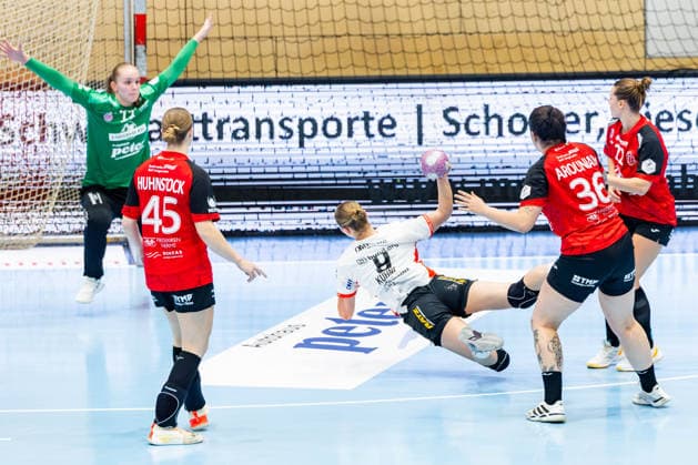 September 30, 2026, GER, Handball, Women, 2026–2027 Season, DHB Cup, Round 2, Round of 16, Thüringer HC vs. HSG Blomberg Lippe, Nieke Kühne, HSG Blomberg Lippe, 99947 Bad Langensalza, Salza, Halle, Sporthalle Mehrz, Thuringia, Germany