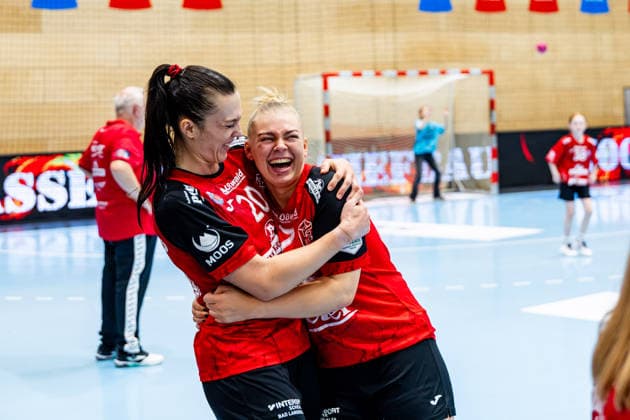 September 30, 2026, GER, Handball, Women, 2026–2027 Season, DHB Cup, Round 2 (Round of 16), Thuringer HC vs. HSG Blomberg Lippe: Jana Leonie Scheib (Thuringer HC, 20), Lotta Heider (Thuringer HC, 7), 99947 Bad Langensalza, Salza Halle, Sporthalle Mehrz, Thuringia, Germany