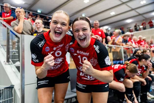 September 30, 2026, GER, Handball, Women, 2026–2027 Season, DHB Cup, Round 2 (Round of 16), Thuringer HC vs. HSG Blomberg Lippe (Alfa Bra Oddsdottir Hagalin), Thuringer HC, 6; Sabrina Troester, Thuringer HC, 19; 99947 Bad Langensalza, Salza, Halle, Sporthalle Mehrz, Thuringia, Germany
