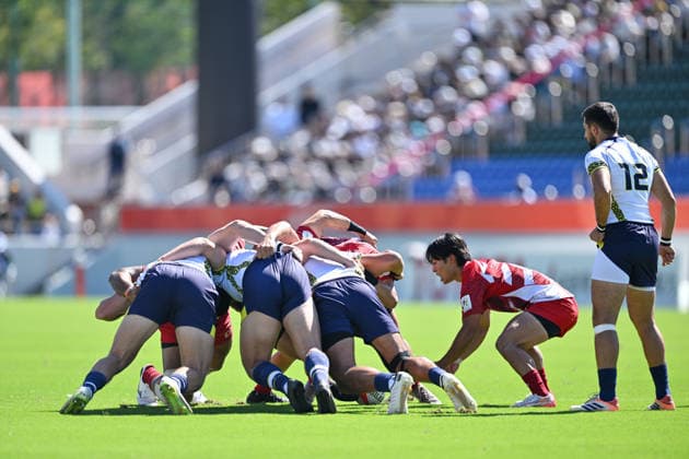 General view, OCTOBER 1, 2026 - Rugby : Men s Preliminary Round Pool B match between Japan - Kazakhstan at Nagoya City Mizuho Park Rugby Field during the Asian Games Aichi-Nagoya 2026 in Aichi, Japan.  aflo_352314294 KenjiroxMatsuox