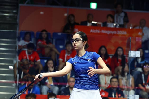 Asian Games 2026 Aichi-Nagoya, Japan Anahat Singh of India in action during Semifinals match Aichi, Nagoya Nagoya Japan Copyright: xSeshadrixSukumarx