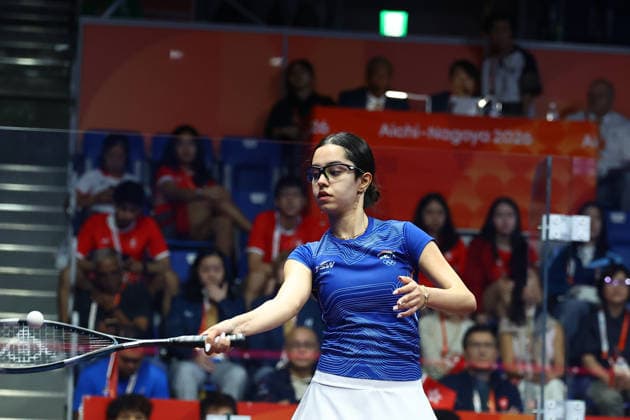 Asian Games 2026 Aichi-Nagoya, Japan Anahat Singh of India in action during Semifinals match Aichi, Nagoya Nagoya Japan Copyright: xSeshadrixSukumarx