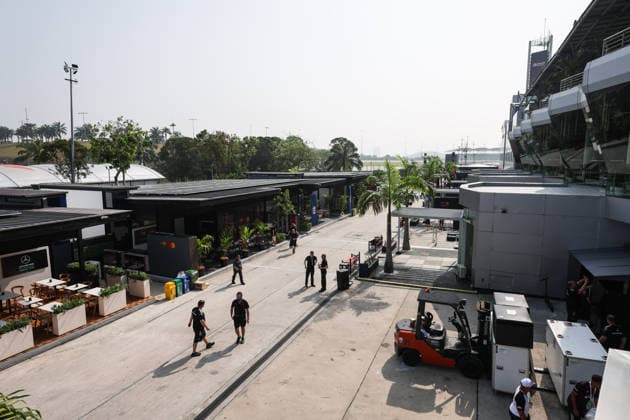 F1 - BAHRAIN GRAND PRIX IN MALAYSIA 2026 paddock illustration during the 2026 Formula 1 Bahrain Grand Prix in Malaysia, 16th round of the 2026 Formula One World Championship, WM, Weltmeisterschaft from October 2 to 4, 2026 on the Sepang International Circuit, in Sepang, Malaysia - SepangMalaysia  Copyright: xANTONINxVINCENTx
