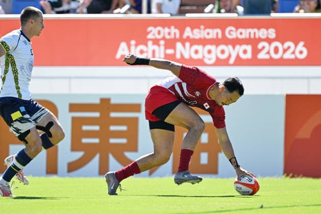 Takemichi Nakano (JPN), OCTOBER 1, 2026 - Rugby : Men s Preliminary Round Pool B match between Japan - Kazakhstan at Nagoya City Mizuho Park Rugby Field during the Asian Games Aichi-Nagoya 2026 in Aichi, Japan. Noxthirdxpartyxsales  aflo_352311780 KenjiroxMatsuox