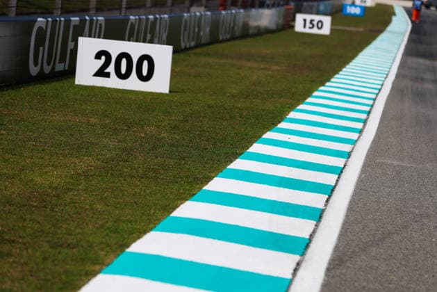 F1 - BAHRAIN GRAND PRIX IN MALAYSIA 2026 track, piste, kerb, vibreur, illustration during the 2026 Formula 1 Bahrain Grand Prix in Malaysia, 16th round of the 2026 Formula One World Championship, WM, Weltmeisterschaft from October 2 to 4, 2026 on the Sepang International Circuit, in Sepang, Malaysia - SepangMalaysia  Copyright: xANTONINxVINCENTx
