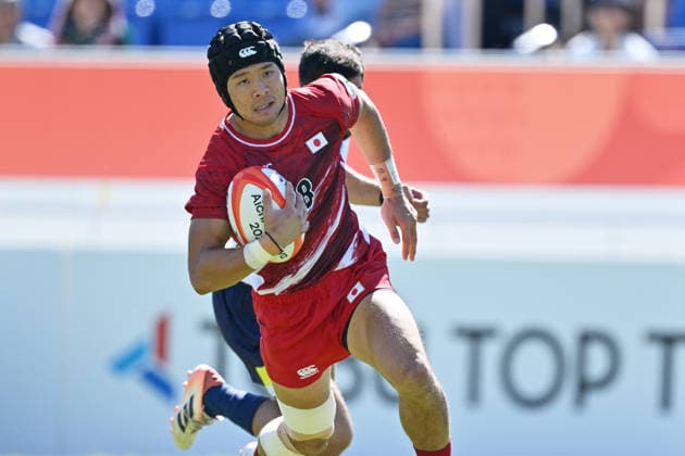 Toma Shiwachi (JPN), OCTOBER 1, 2026 - Rugby : Men s Preliminary Round Pool B match between Japan - Kazakhstan at Nagoya City Mizuho Park Rugby Field during the Asian Games Aichi-Nagoya 2026 in Aichi, Japan. Noxthirdxpartyxsales  aflo_352314061 KenjiroxMatsuox