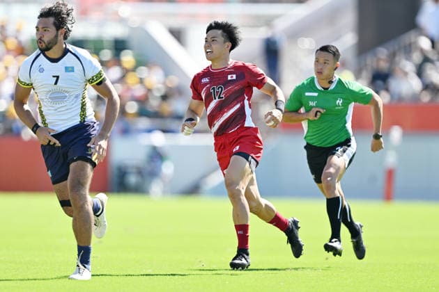 Yoshiyuki Koga (JPN), OCTOBER 1, 2026 - Rugby : Men s Preliminary Round Pool B match between Japan - Kazakhstan at Nagoya City Mizuho Park Rugby Field during the Asian Games Aichi-Nagoya 2026 in Aichi, Japan. Noxthirdxpartyxsales  aflo_352314115 KenjiroxMatsuox