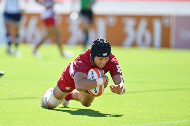 Toma Shiwachi (JPN), OCTOBER 1, 2026 - Rugby : Men s Preliminary Round Pool B match between Japan - Kazakhstan at Nagoya City Mizuho Park Rugby Field during the Asian Games Aichi-Nagoya 2026 in Aichi, Japan. Noxthirdxpartyxsales  aflo_352314127 KenjiroxMatsuox
