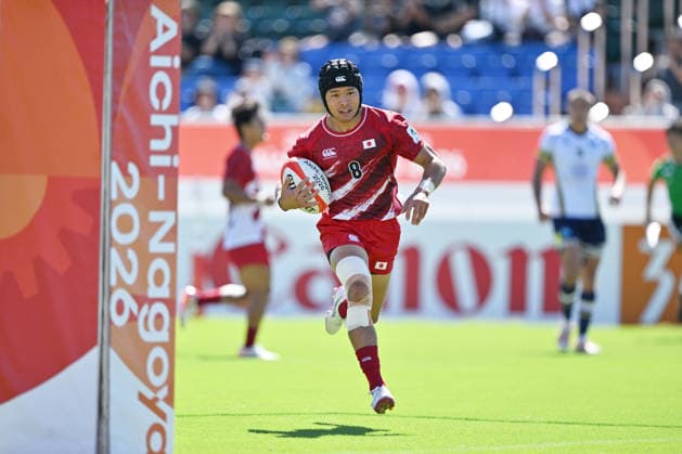 Toma Shiwachi (JPN), OCTOBER 1, 2026 - Rugby : Men s Preliminary Round Pool B match between Japan - Kazakhstan at Nagoya City Mizuho Park Rugby Field during the Asian Games Aichi-Nagoya 2026 in Aichi, Japan. Noxthirdxpartyxsales  aflo_352314201 KenjiroxMatsuox