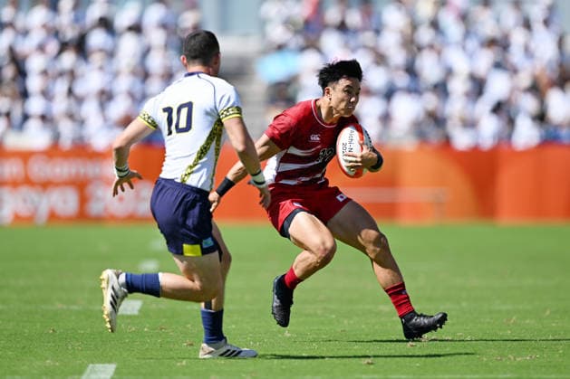 Yoshiyuki Koga (JPN), OCTOBER 1, 2026 - Rugby : Men s Preliminary Round Pool B match between Japan - Kazakhstan at Nagoya City Mizuho Park Rugby Field during the Asian Games Aichi-Nagoya 2026 in Aichi, Japan. Noxthirdxpartyxsales  aflo_352315316 KenjiroxMatsuox