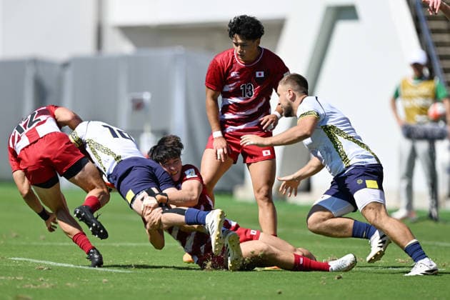 Naoya Ogita (JPN), OCTOBER 1, 2026 - Rugby : Men s Preliminary Round Pool B match between Japan - Kazakhstan at Nagoya City Mizuho Park Rugby Field during the Asian Games Aichi-Nagoya 2026 in Aichi, Japan. Noxthirdxpartyxsales aflo_352315410 KenjiroxMatsuox