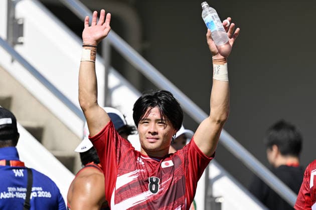 Toma Shiwachi (JPN), OCTOBER 1, 2026 - Rugby : Men s Preliminary Round Pool B match between Japan - Kazakhstan at Nagoya City Mizuho Park Rugby Field during the Asian Games Aichi-Nagoya 2026 in Aichi, Japan. Noxthirdxpartyxsales  aflo_352315543 KenjiroxMatsuox