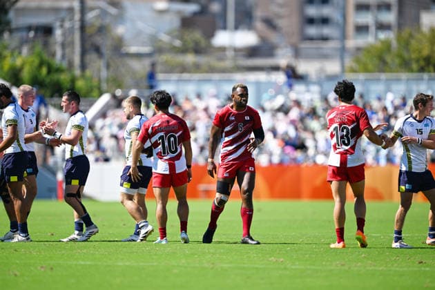 Japna team goup (JPN), OCTOBER 1, 2026 - Rugby : Men s Preliminary Round Pool B match between Japan - Kazakhstan at Nagoya City Mizuho Park Rugby Field during the Asian Games Aichi-Nagoya 2026 in Aichi, Japan. Noxthirdxpartyxsales aflo_352315549 KenjiroxMatsuox