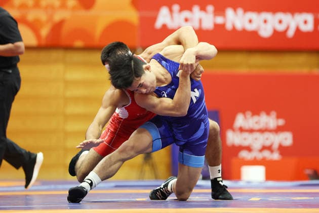 Kyotaro Sogabe (JPN), SEPTEMBER 30, 2026 - Wrestling : Men s Greco-Roman 67kg Final at Nagoya City Inae Sports Center during the Asian Games Aichi-Nagoya 2026 in Aichi, Japan. Noxthirdxpartyxsales  aflo_352156051 KenichiroxOganex