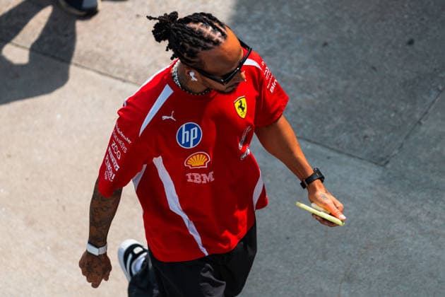 Formula 1 Gulf Air Bahrain Grand Prix in Malaysia 2026 Levi Erb OVERTAKE MAXPPP - Sepang 01 10 2026 44 HAMILTON Lewis (gbr), Scuderia Ferrari HP, portrait at the Formula 1 Gulf Air Bahrain Grand Prix 2026 in Malaysia, the 15th round of the 2026 FIA Formula 1 World Championship, WM, Weltmeisterschaft at the Sepang International circuit, from 1 to 4 October 2026 Sepang Sepang International Circuit Malaysia  Copyright: xOVERTAKE MAXPPPxLevixErbx OVT202610016748 OVT202610016748