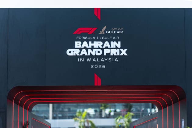 Formula 1 Gulf Air Bahrain Grand Prix in Malaysia 2026 Levi Erb OVERTAKE MAXPPP - Sepang 01 10 2026 paddock at the Formula 1 Gulf Air Bahrain Grand Prix 2026 in Malaysia, the 15th round of the 2026 FIA Formula 1 World Championship, WM, Weltmeisterschaft at the Sepang International circuit, from 1 to 4 October 2026 Sepang Sepang International Circuit Malaysia  Copyright: xOVERTAKE MAXPPPxLevixErbx OVT202610016764 OVT202610016764