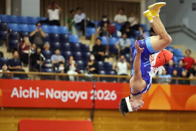 Taizou Yoshida (JPN), SEPTEMBER 30, 2026 - Wrestling : Men s Greco-Roman 87kg Final at Nagoya City Inae Sports Center during the Asian Games Aichi-Nagoya 2026 in Aichi, Japan. Noxthirdxpartyxsales  aflo_352156102 KenichiroxOganex