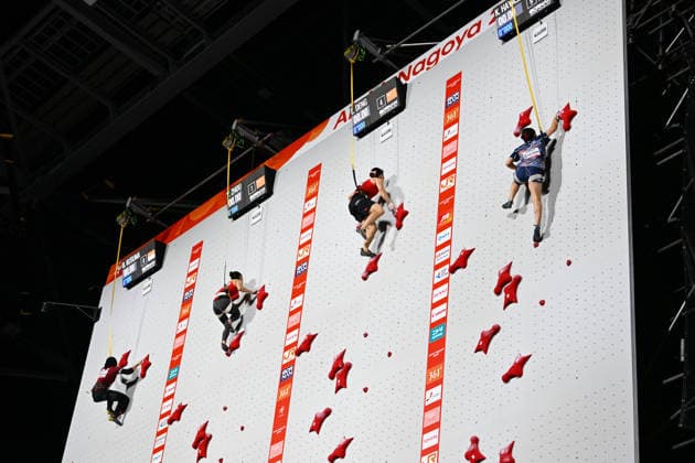 Karin Hayashi (JPN), SEPTEMBER 30, 2026 - Sports Climbing : Women s Speed Semi-final at Nagoya International Exhibition Hall (Portmesse Nagoya) during the Asian Games Aichi-Nagoya 2026 in Aichi, Japan. Noxthirdxpartyxsales  aflo_352176422 KenjiroxMatsuox