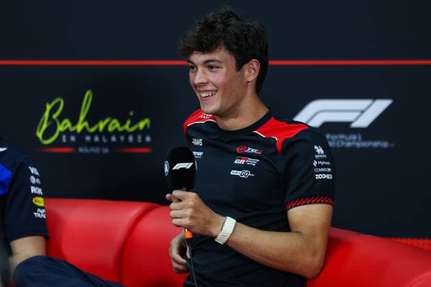 F1 - BAHRAIN GRAND PRIX IN MALAYSIA 2026 press conference, PK, Pressekonferenz BEARMAN Ollie Oliver (gbr), TGR Haas F1 Team VF-26, portrait during the 2026 Formula 1 Bahrain Grand Prix in Malaysia, 16th round of the 2026 Formula One World Championship, WM, Weltmeisterschaft from October 2 to 4, 2026 on the Sepang International Circuit, in Sepang, Malaysia - SepangMalaysia  Copyright: xANTONINxVINCENTx